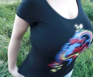 Cô gái tóc vàng phim x xx Lisey ' shit trên mông khổng lồ